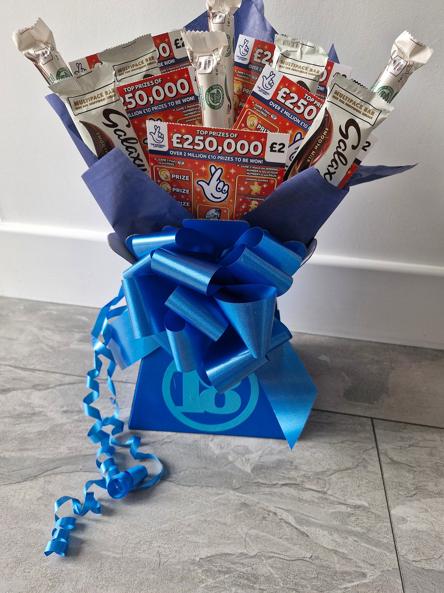 Galaxy Chocolate & Scratchcard Bouquet