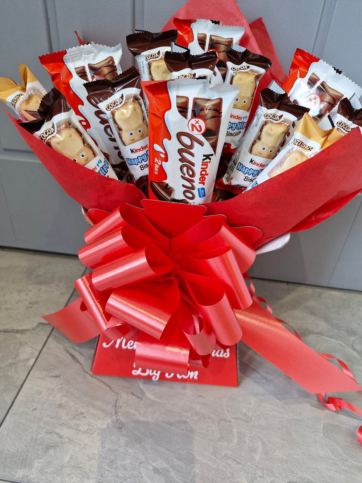 Personalised Kinder chocolate gift