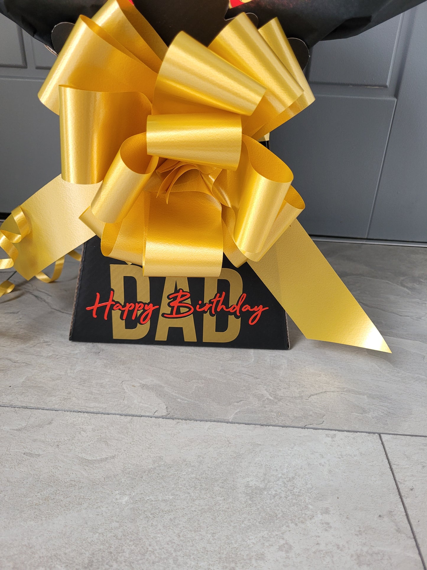 Toblerone chocolate gift bouquet with scratchcards